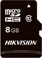 Hikvision MicroSD kártya - 8GB microSDHC™, Class 10 and UHS-I, TLC (R/W Speed 90/12 MB/s)