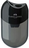 Faber-Castell 183500 műanyag dupla tartályos fekete hegyező
