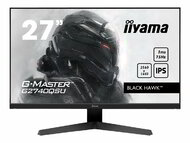 Iiyama 27" G-master G2740QSU-B1 Black Hawk - IPS panel 2560x1440 75Hz 1ms 1000:1 250cd speaker HDMI DP USBx2
