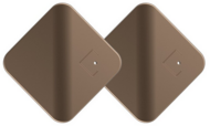 Tracmo CubiTag Brown - 2 pack