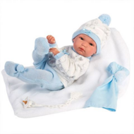 Llorens: Bimbo fiú baba takaróval 35cm-es (63571L)