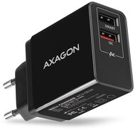 Axagon ACU-QS24 QC3.0 + 5V-1.2A fekete fali töltő