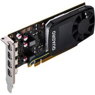 PNY NVIDIA Quadro P1000 GDDR5 4GB/128bit, 640 CUDA PCI-E 3.0 x16, 4xminiDP, Low Profile - VCQP1000V2-SB