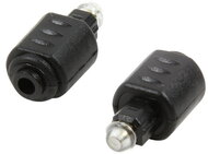 Logilink Audio adapter, Toslink plug - 3,5mm mini jack