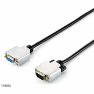 Equip 118851 VGA hosszabbítókábel HD15 apa/anya, duplán árnyékolt, 3m