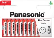 Panasonic Red Zinc AAA mikro ceruza 1.5V cink-mangán tartós elem 12db/csomag