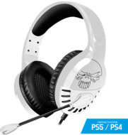 Spirit of Gamer Fejhallgató - MIC-PH3PS5 (PS4/PS5, mikrofon, 3.5mm jack, hangerőszabályzó, 1m kábel, fehér)