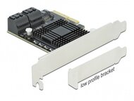 DeLock PCI-E x4 Bővítőkártya 5x SATA 6GB/s port