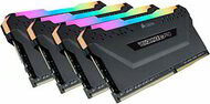 Corsair 64GB 3600MHz DDR4 Vengeance RGB Pro Fekete Kit 4x16GB - CMW64GX4M4D3600C18