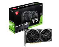 MSI GeForce RTX 3060TI 8GB GDDR6 VENTUS 2X OCV1 LHR HDMI 3xDP - RTX 3060 TI VENTUS 2X 8G OCV1 LHR