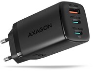 Axagon ACU-DPQ65 GaN USB-A + 2xUSB-C PD3.0/QC4+/PPS/Apple 65W hálózati töltő