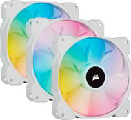 CORSAIR SP120 RGB ELITE White 120mm RGB LED Fan with AirGuide Triple Pack - CO-9050137-WW"