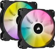 CORSAIR SP140 RGB ELITE 140mm RGB LED Fan with AirGuide Dual Pack - CO-9050111-WW