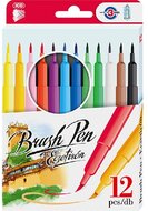 ICO Brush Pen D12 12 különféle színű ecsetirón