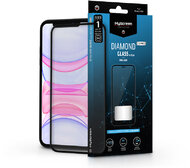 Apple iPhone XR/iPhone 11 edzett üveg képernyővédő fólia - MyScreen Protector Diamond Glass Lite Edge Full Glue - black