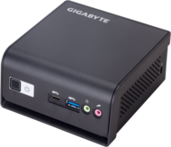 GIGABYTE PC BRIX, Intel Pentium N5105 2.9 GHz, HDMI, MiniDisplayport, LAN, WIFI, Bluetooth, 2,5" HDD hely, 4xUSB 3.0