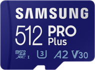 Samsung 512GB MB-MD512KA/EU microSD (PRO PLUS, UHS-I, R160/W120, adapter, 512GB)