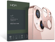 HOFI Metal Camera Sytling hátsó kameravédő borító - Apple iPhone 13/13 Mini - pink