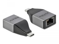 Delock USB Type-C adapter Gigabit LAN 10/100/1000 Mbps  kompakt kialakítású