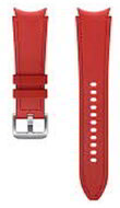 Samsung ET-SHR89LR Red Hibrid bőrszíj (46mm / 20mm M/L) / Watch4 Classic
