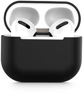 Szilikon védőtok Apple AirPods 3 fülhallgatóhoz - fekete - ECO csomagolás
