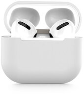 Szilikon védőtok Apple AirPods 3 fülhallgatóhoz - fehér - ECO csomagolás