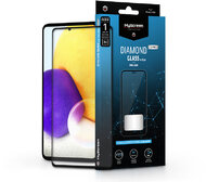 Samsung A725F Galaxy A72/A726B Galaxy A72 5G edzett üveg képernyővédő fólia - MyScreen Protector Diamond Glass Lite Edge2.5D Full Glue - black