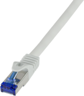 Logilink Patch cable Cat.6A S/FTP Ultraflex 3P/GHMT certified, grey 5.0m