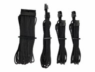 CORSAIR Premium Individually Sleeved DC Cable Starter Kit Type 4 Generation 4 BLACK