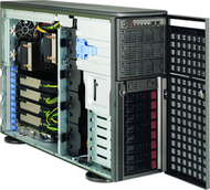 Szerver Supermicro SYS-7049GP-TRT 2xXeon 4208/8x32GB/4x960GB/RTX4000/2x2200W
