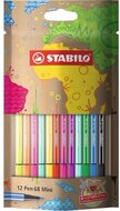 Stabilo mySTABILOdesign Pen 86 Mini 12db-os vegyes színű tűfilc készlet