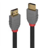 LINDY Kábel DisplayPort 1.4, Anthra Line, 2m