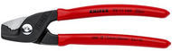 KNIPEX kábelvágó fogó műanyag bevonattal, 160 mm, 95 11 160