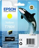 Epson T7604 nyomtatópatron - sárga