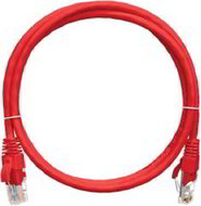NIKOMAX Patch kábel UTP, CAT6, PVC, 5m, piros
