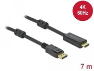Delock Aktív DisplayPort 1.2 - HDMI kábel 4K 60 Hz 7 méter hosszú