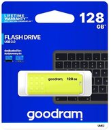 GOODRAM Pendrive 128GB, UME2 USB 2.0, Sárga