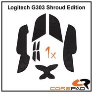 Corepad Logitech G303 Shroud Edition Soft Grips fekete