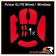 Corepad Grips Mouse Rubber Sticker #722 - Pulsar Xlite Wired/ Wireless red