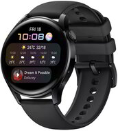 Huawei Watch 3 GT Black Fluoroelastomer Strap