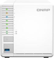 QNAP NAS 3 fiókos TS-364-4G N5095 Celeron 4x2.9 GHz, 4GB DDR4 RAM, 1x2.5GbE, 1xUSB3.2, 2xUSB3.2
