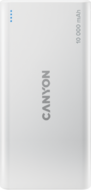 CANYON CNE-CPB1008W 10000mAh Li-poly battery, Input 5V/2A, Output 5V/2.1A(Max) White