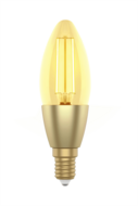 Woox Smart Home Filament candle design LED Izzó - R5141 (E14, 4,9W, 470 Lumen, warmw2700K/coldw6500k, Wi-Fi, 15000h)