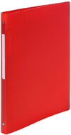 Exacompta Opaque A4 4 gyűrűs 20 mm gerinccel PP piros gyűrűskönyv