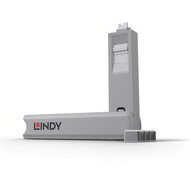 LINDY Dugó biztonsági USB C + kulcs, fehér (4db dugó + 1db kulcs)