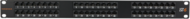 NIKOMAX Patch panel UTP, CAT6, 48 pontos, szerszámmal szerelhető, 1U