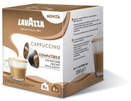 Lavazza Cappuccino Dolce Gusto kapszula csomag 8db + 8 db 200g