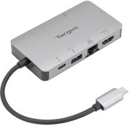 TARGUS Dokkoló DOCK419EUZ, USB-C DP Alt Mode Single Video 4K HDMI/VGA Docking Station with 100W PD Pass-Thru