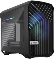 Fractal Design Torrent Nano RGB Fekete ablakos (Táp nélküli) mini-ITX ház
