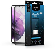 Samsung G996F Galaxy S21+ edzett üveg képernyővédő fólia - MyScreen Protector Diamond Glass Lite Edge2.5D - black